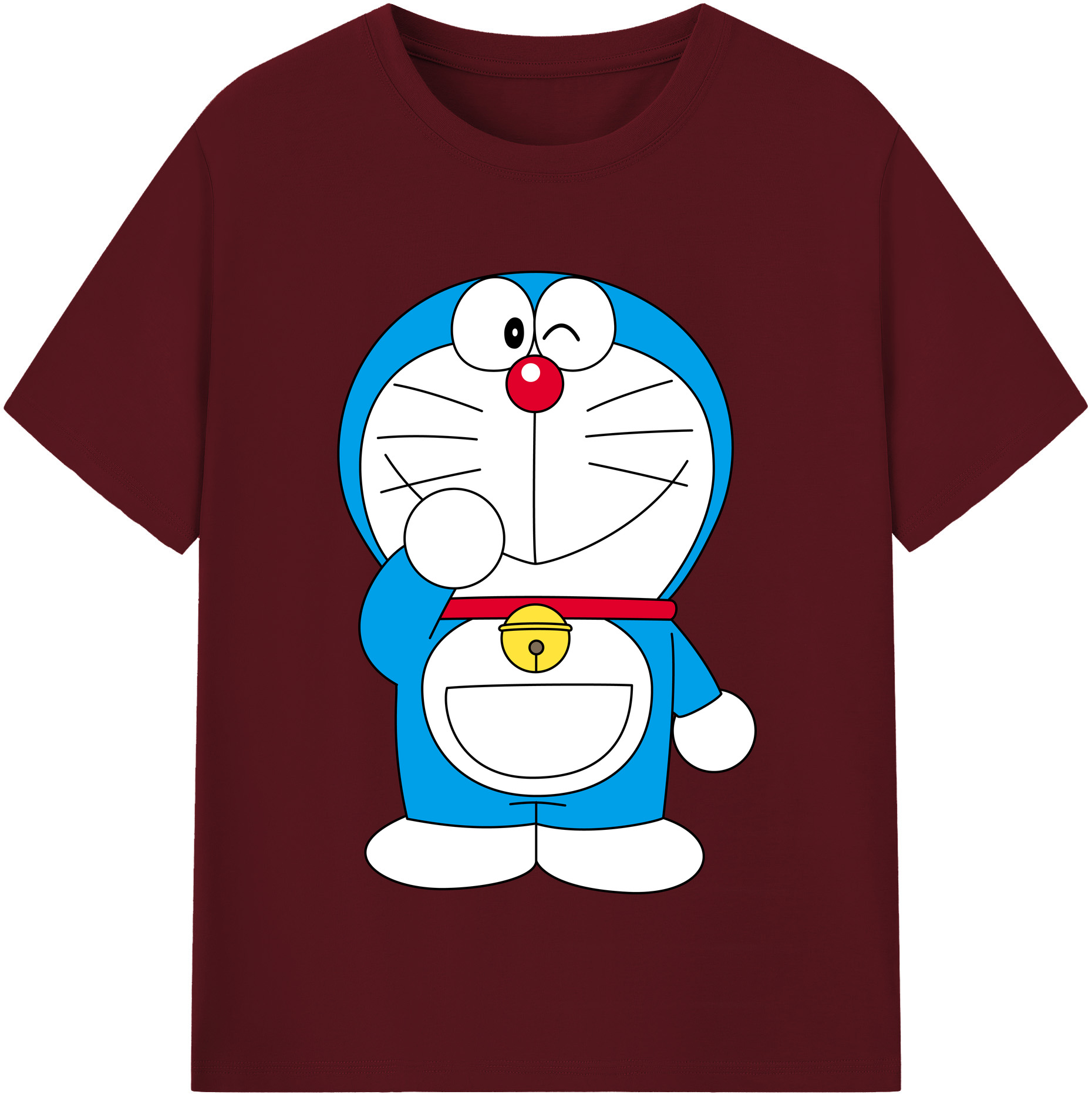 （画像用） ドラえもん Doraemon 綿100％半袖Tシャツ（フロントプリント）